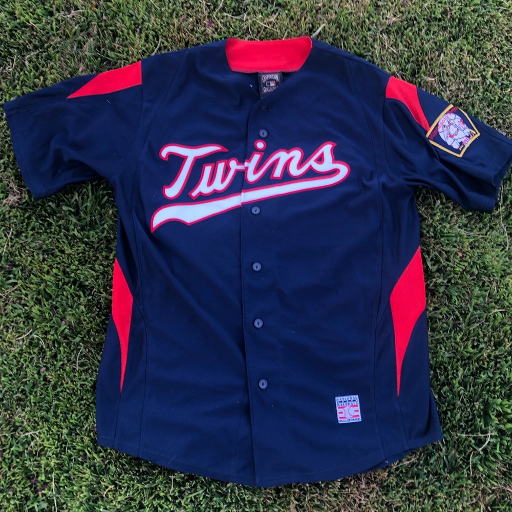 Vtg Minnesota Twins Rod Carew baseball Jersey Mlb